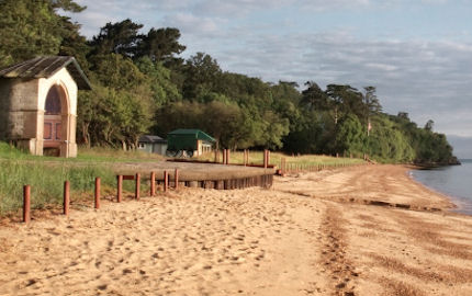 Queen Victoria's private beach was opened to the public in 2012